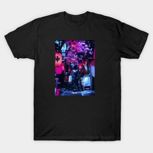 Tokyo Street Neon Synthwave T-Shirt